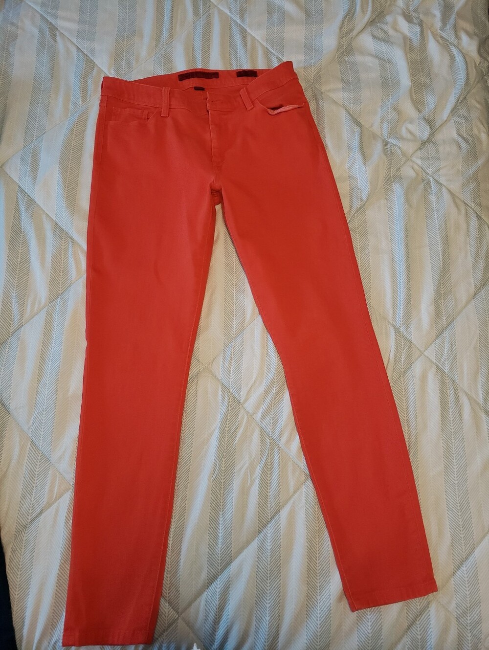 $5  W/Mini Purchase $25 Banana Republic Women's Skinny Jeans in Orange